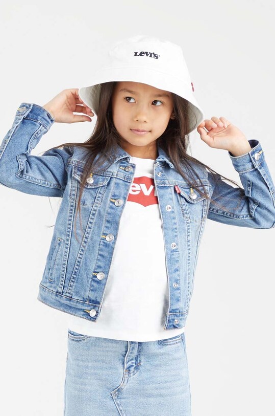 Детская джинсовая куртка Levi's без подкладки голубой 3E4388