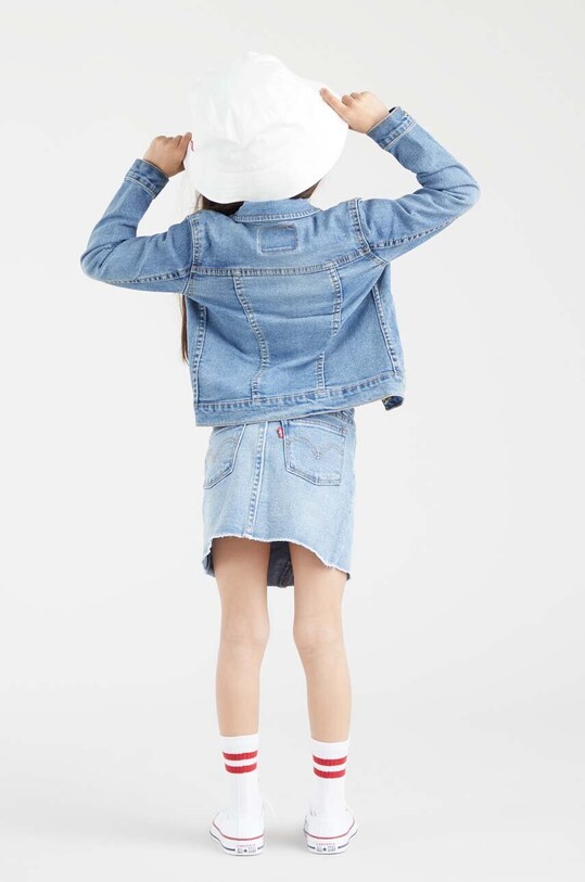 Детская джинсовая куртка Levi's 3E4388 голубой