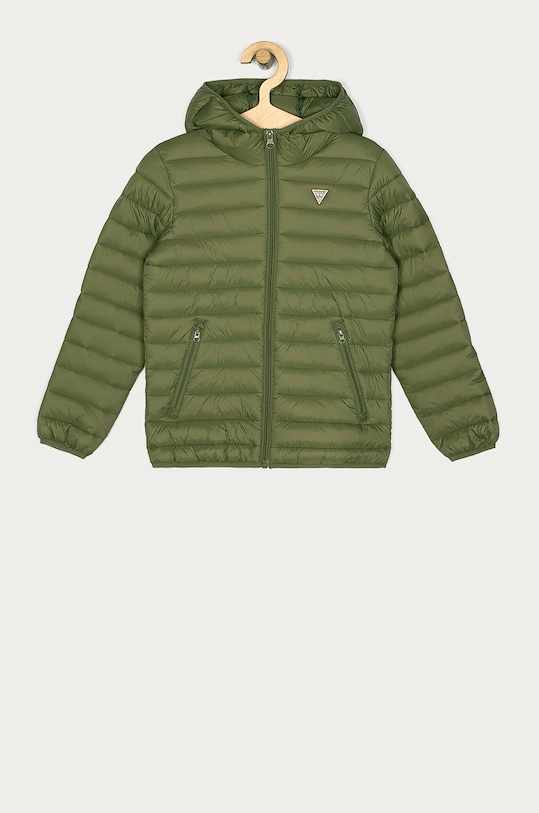 Guess Jeans - Bunda s podšívkou zelená H93J00.WCAO0
