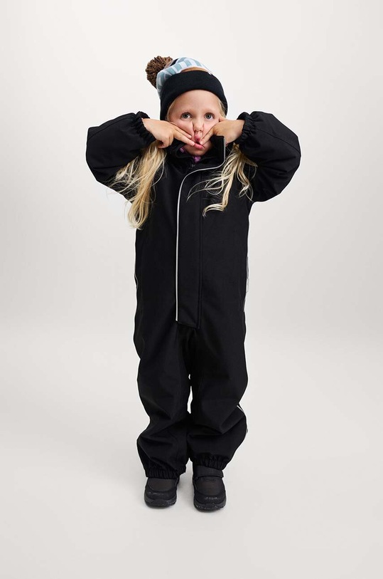 Dětský overal Reima Tromssa s podšívkou černá 5100043A