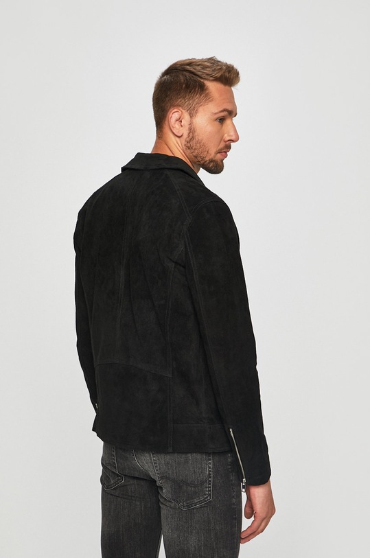 Îmbrăcăminte Jack & Jones - Geaca de piele 12147608 negru