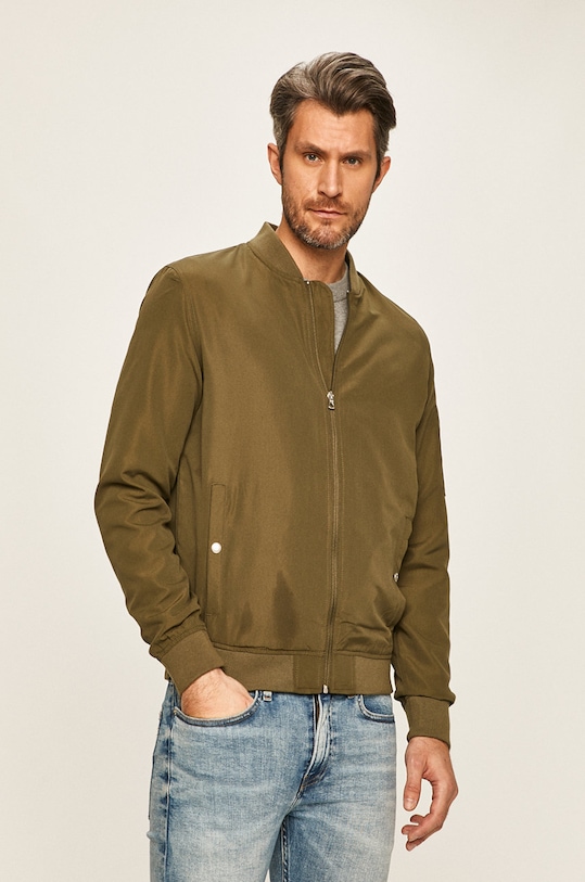 Only & Sons - Kurtka bomber bez kaptura zielony 22015866