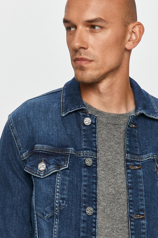 Only & Sons geacă din denim bleumarin 22017013