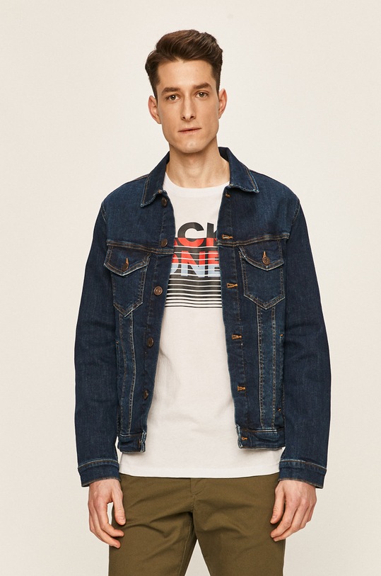Jack & Jones geacă din denim necaptusit bleumarin 12166869