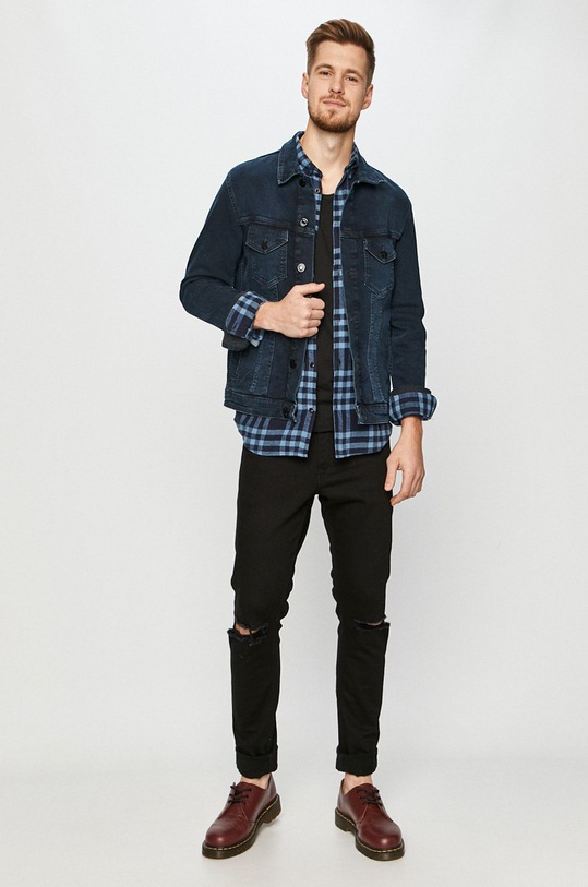 Jack & Jones geacă din denim 12166867 bleumarin AA00