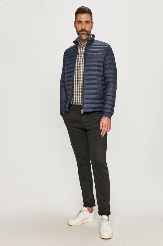 Tommy Hilfiger - Péřová bunda MW0MW12720 námořnická modř AA00