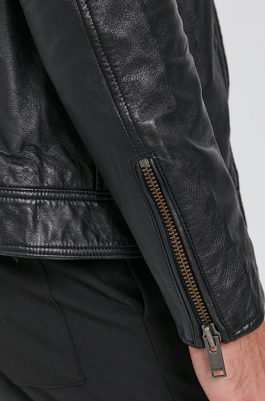 Kožená bunda Selected Homme 16077538