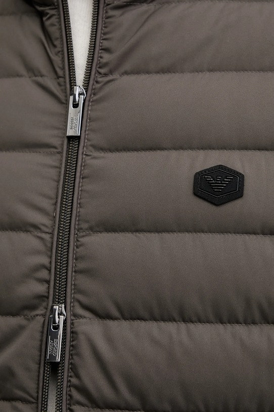 Emporio Armani péřová bunda hnědá 8N1BQ2.1NLRZ