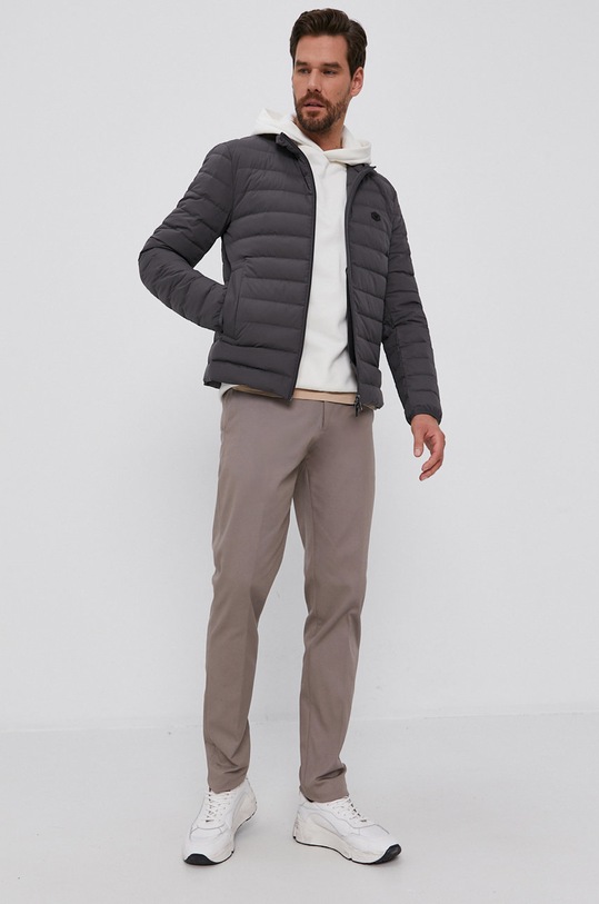 Páperová bunda Emporio Armani 8N1BQ2.1NLRZ sivá AA00