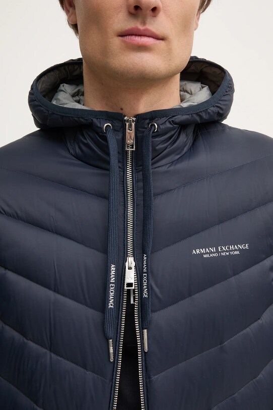 Пуховая куртка Armani Exchange 8NZB53.ZNW3Z.NOS тёмно-синий
