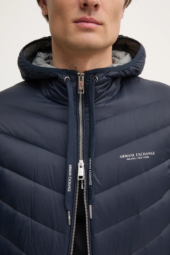 Armani Exchange kurtka puchowa 8NZB53.ZNW3Z.NOS granatowy