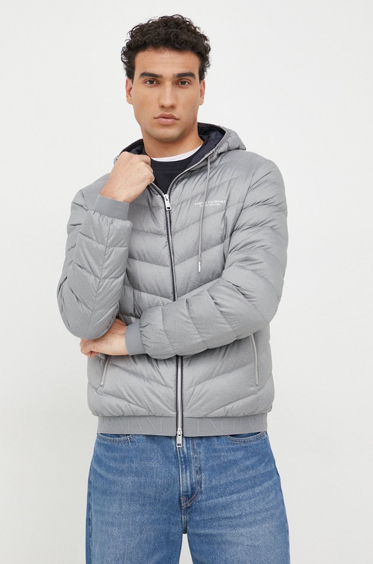 Armani Exchange kurtka puchowa pozostałe szary 8NZB53.ZNW3Z.NOS