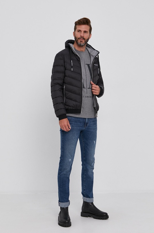 Armani Exchange kurtka puchowa 8NZB53.ZNW3Z.NOS czarny AA00