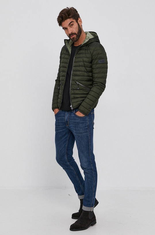 Marc O'Polo kurtka M28080170340 zielony AA00