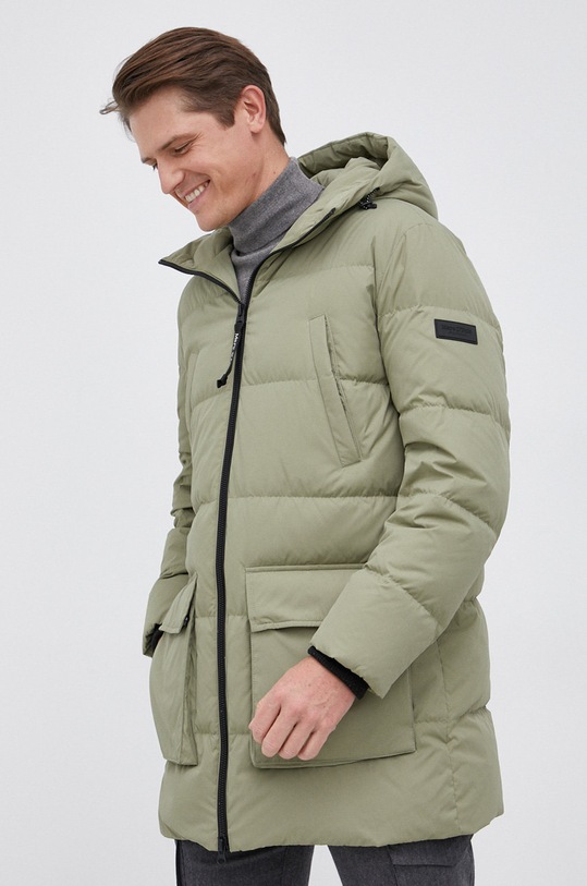 Marc O'Polo kurtka puchowa pozostałe zielony M29096070336