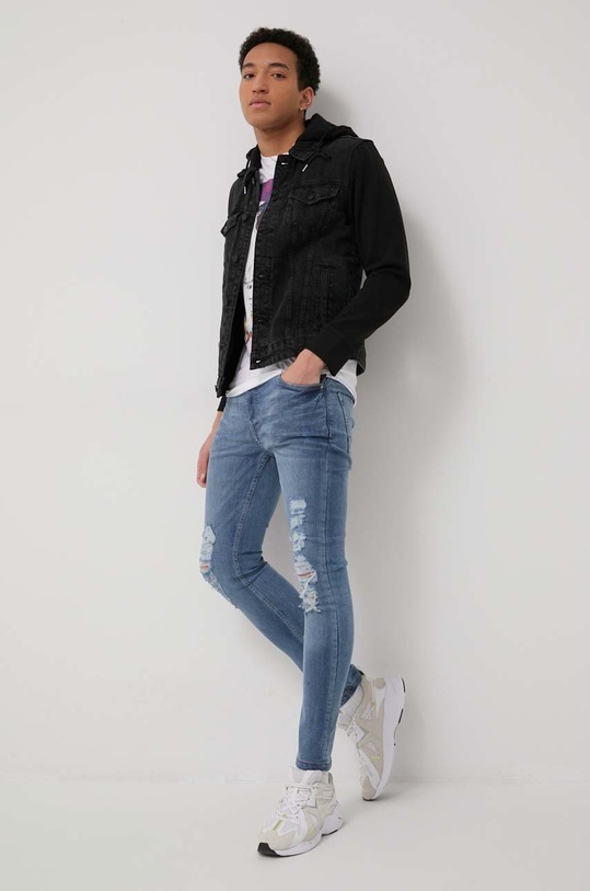 Only & Sons geaca 22021478.BlackDenim negru AA00