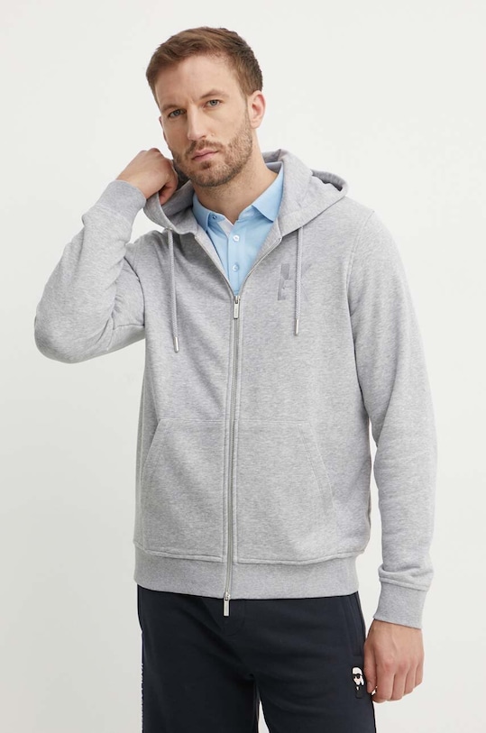 Karl Lagerfeld bluza imprimeu gri 500900.705892