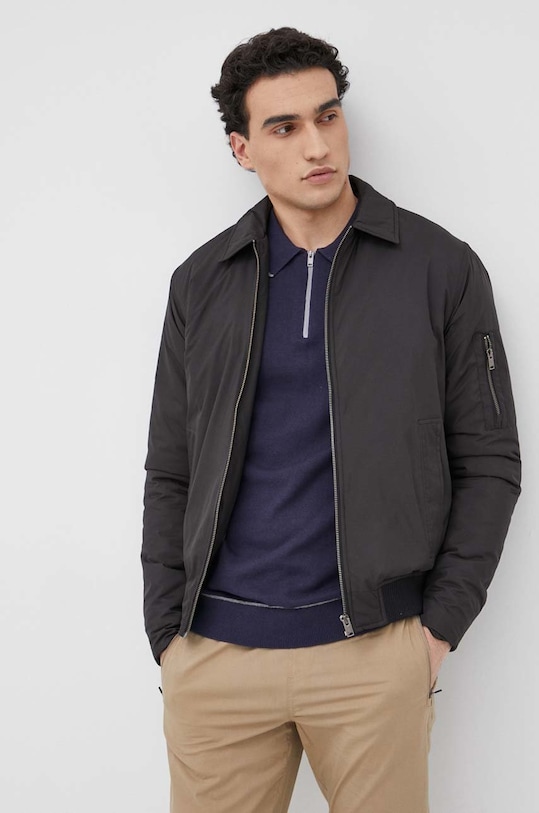 Selected Homme kurtka bez kaptura czarny 16082309.Black