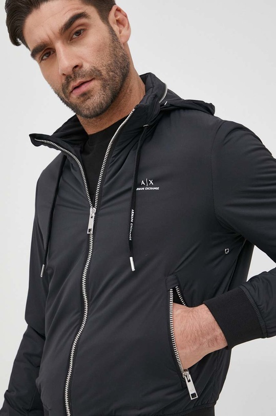 Bunda Armani Exchange čierna 8NZB60.ZN97Z.NOS