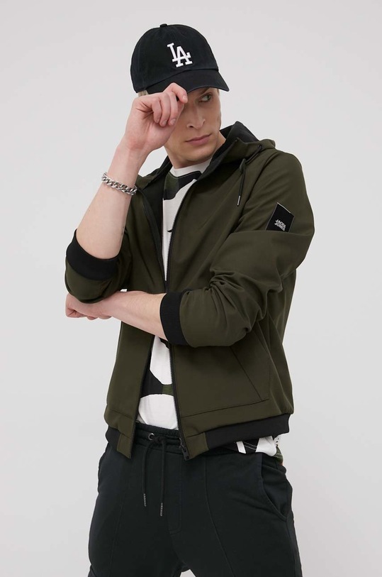 Jack & Jones geaca necaptusit verde 12195434.ForestNigh