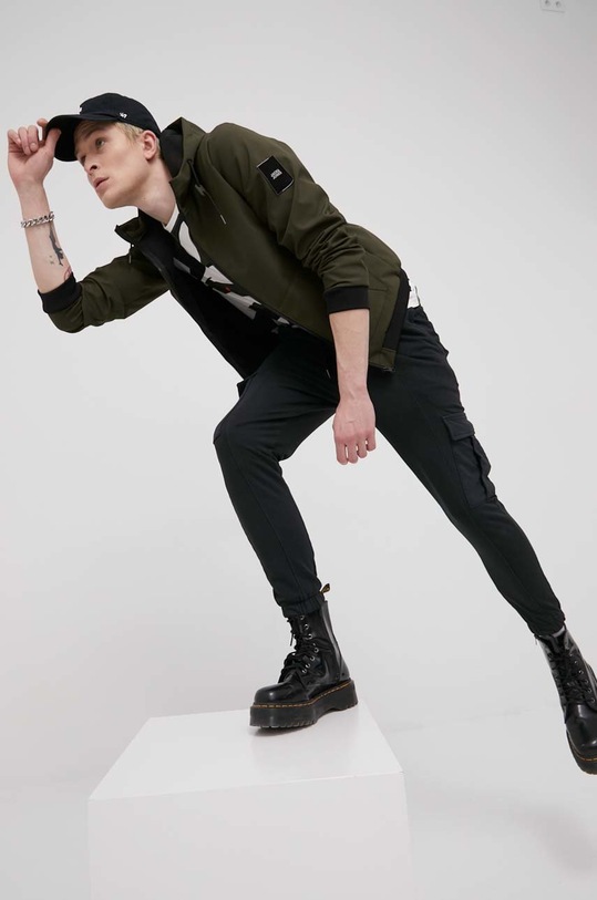 Jack & Jones geaca 12195434.ForestNigh verde AA00