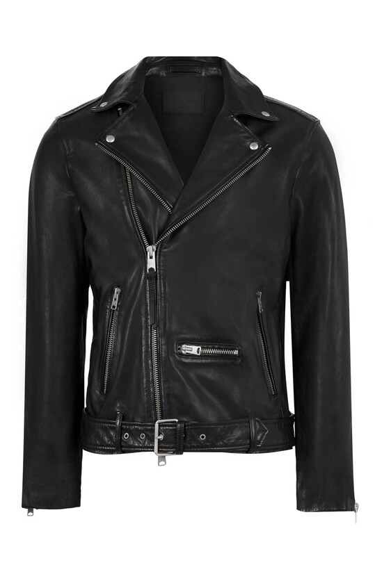 Kožená bunda AllSaints ML007P