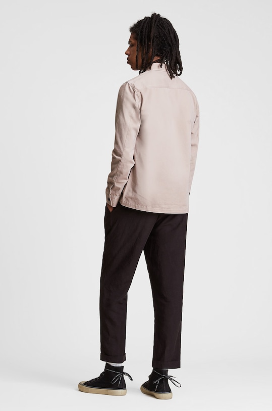 Bunda AllSaints šedá MS259U