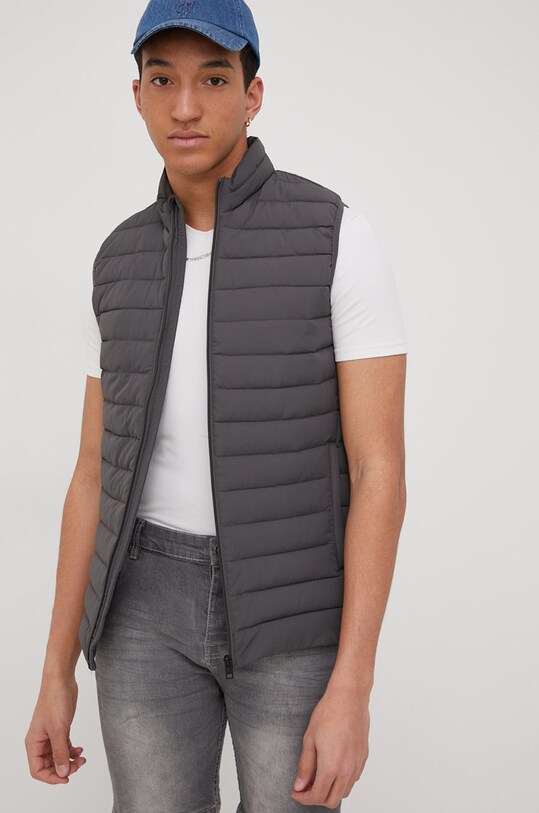 Αμάνικο μπουφάν Jack & Jones άλλο γκρί 12211132.Asphalt