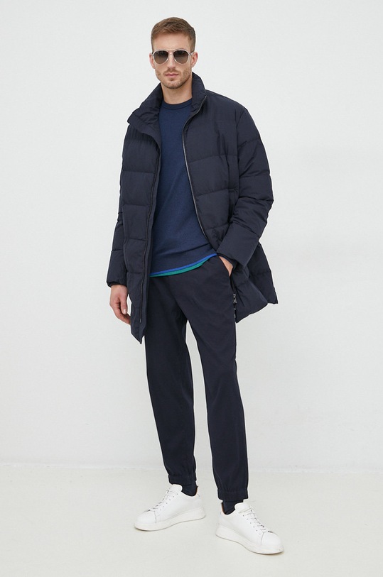 Emporio Armani kurtka puchowa 8N1LA5.1NLRZ.NOS granatowy AA00