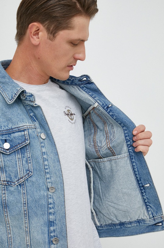 Džínová bunda Armani Exchange 8NZBP4.Z1P1Z.NOS