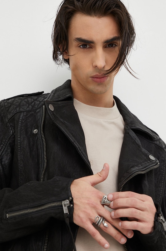 Кожено яке Young Poets Society черен 106650