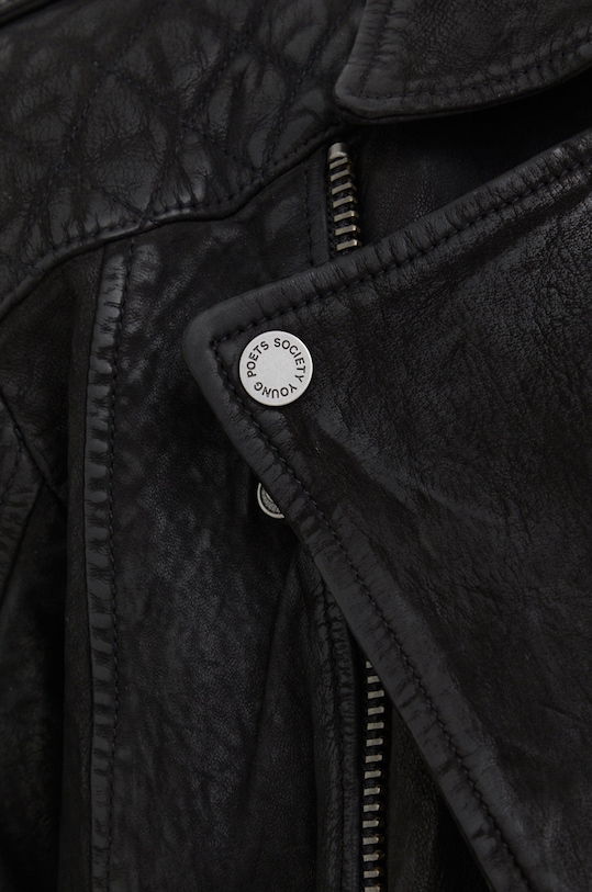 Кожено яке Young Poets Society 106650 черен