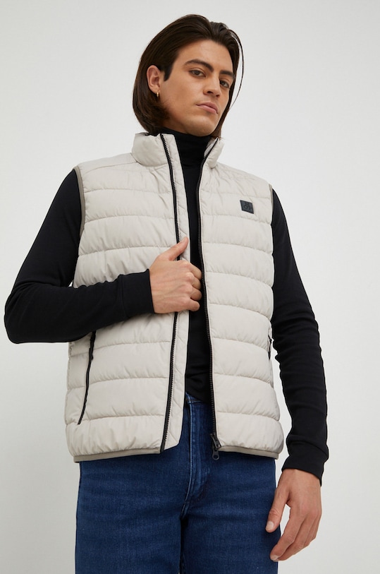 Marc O'Polo bezrękawnik bez kaptura szary M27096072022