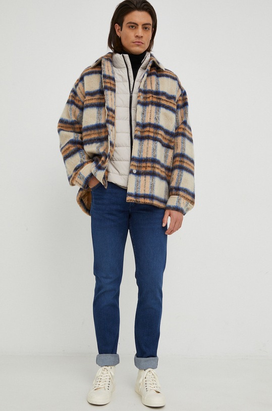 Marc O'Polo bezrękawnik M27096072022 szary AA00