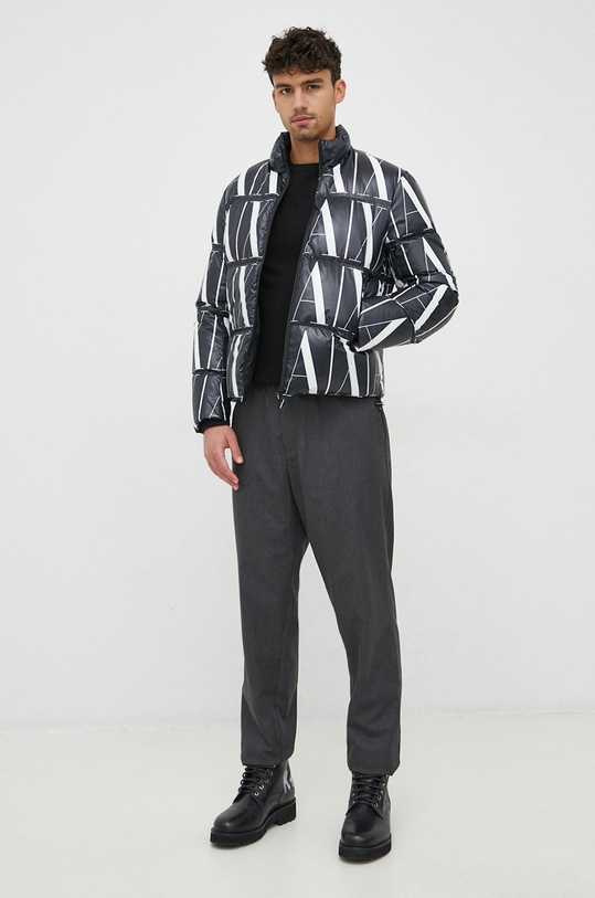 Пухова куртка Armani Exchange 8NZBP8.ZNULZ.NOS чорний AA00