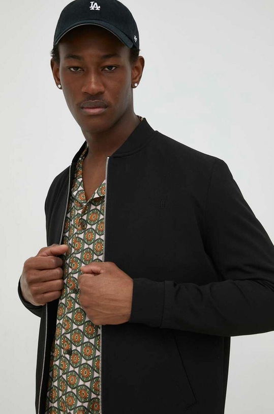 Яке бомбър Les Deux черен LDM610003