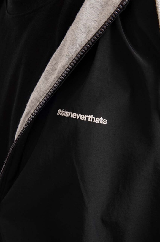 Jakna thisisneverthat T-Logo Sweat Lining crna TN221WOWLS07
