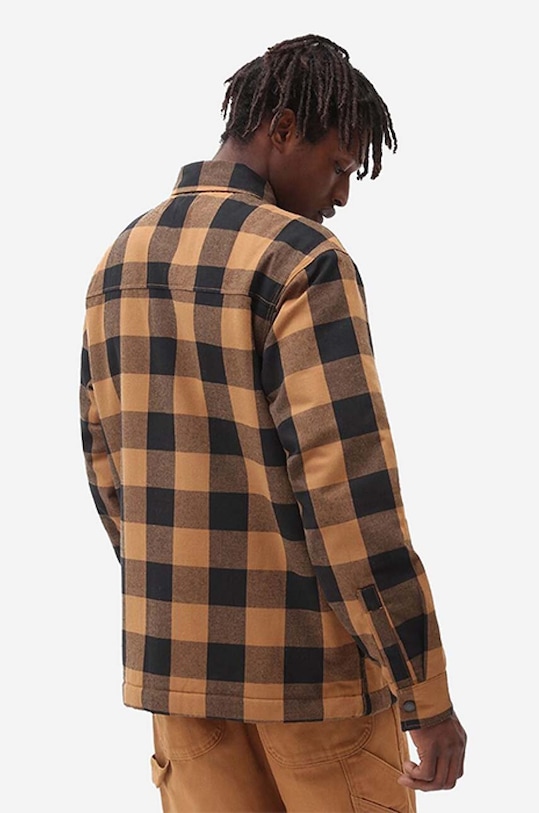 Dickies geacă Kurtka Dickies Sherpa Lined DK0A4XGRBD0 DK0A4XGRBD0 maro AA00