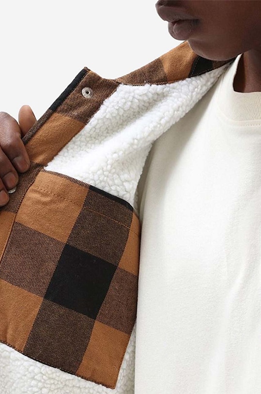 Dickies geacă Kurtka Dickies Sherpa Lined DK0A4XGRBD0 DK0A4XGRBD0 maro