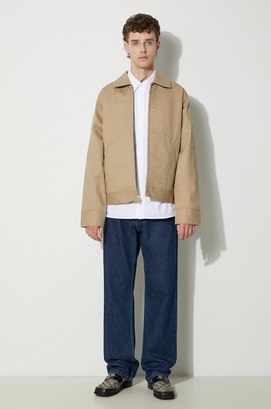 Куртка Dickies Dickies Lined Eisenhower Jacket DK0A4XK4KHK DK0A4XK4KHK бежевый SS24