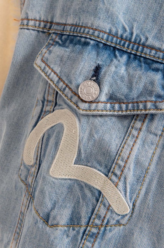 Evisu denim vest 2ESHTM2VS711XXDN