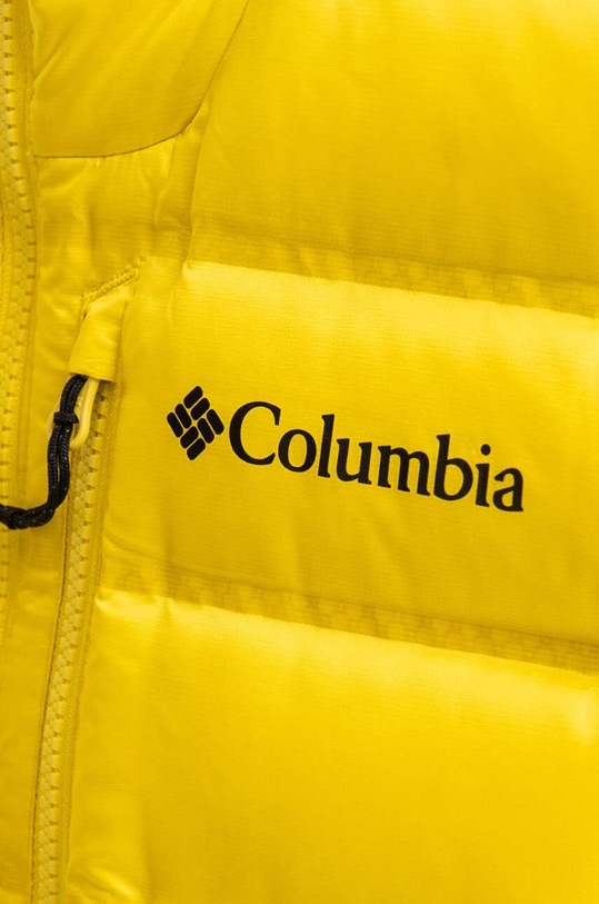 Columbia down jacket Pebble Peak Down Hooded Jacket yellow 2008315