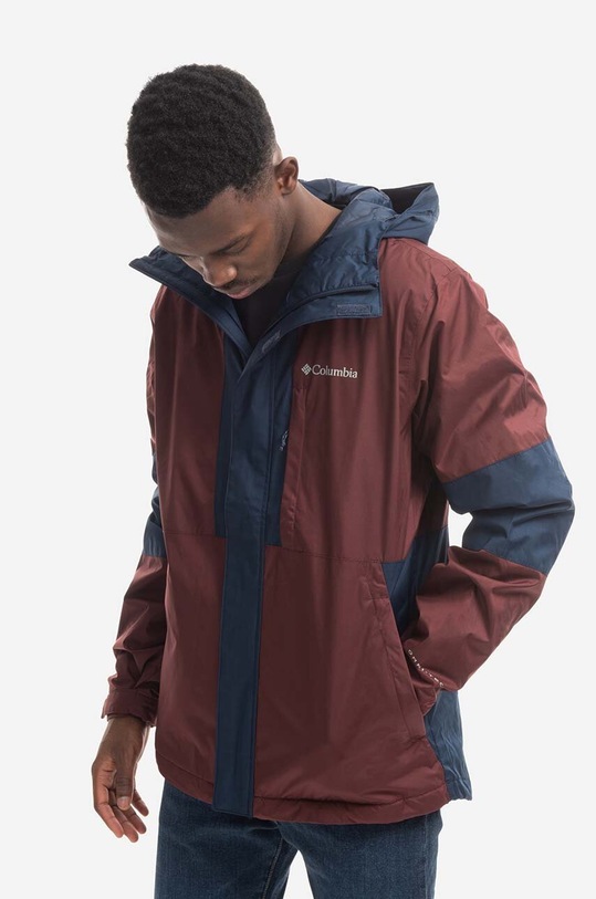 Jakna Columbia Oso Mountain Insulated Jacket za prijelazno razdoblje crvena 2008234
