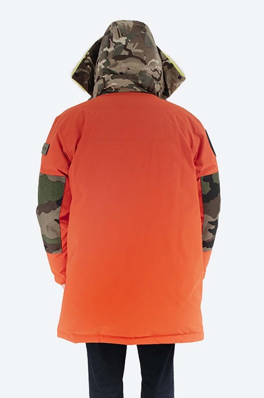 Griffin geacă de puf cu două fețe GW20.03C portocaliu