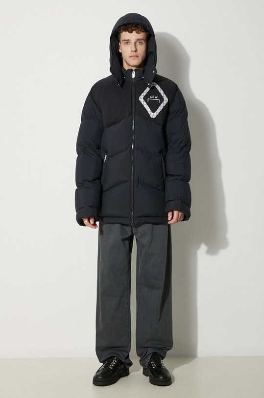 A-COLD-WALL* geacă de puf Panelled Down Jacket ACWMO107. negru AA00
