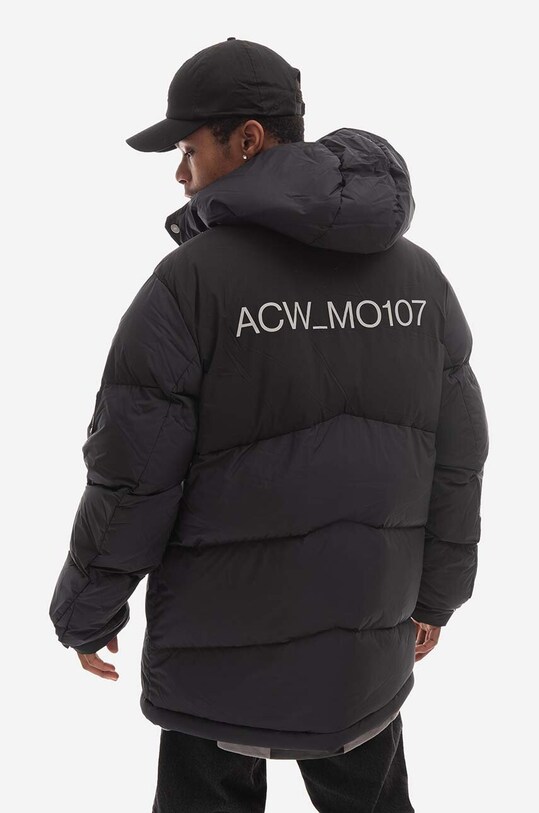 Odzież A-COLD-WALL* kurtka puchowa Panelled Down Jacket ACWMO107. czarny
