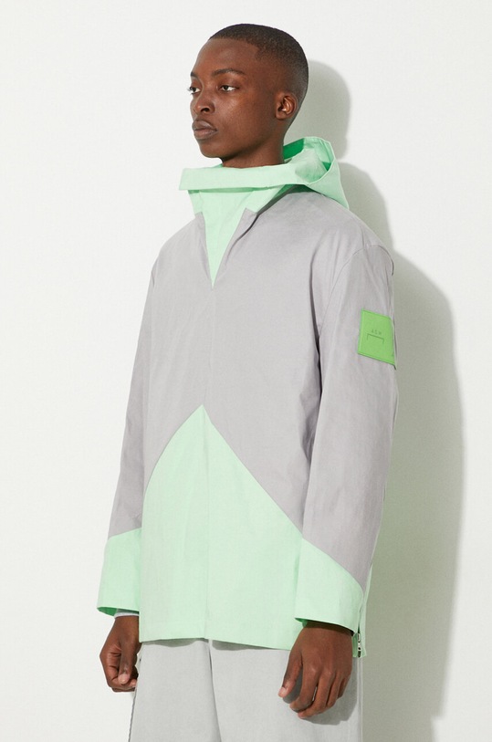 A-COLD-WALL* kurtka Woven Geometric Kagool szary ACWMO095A.