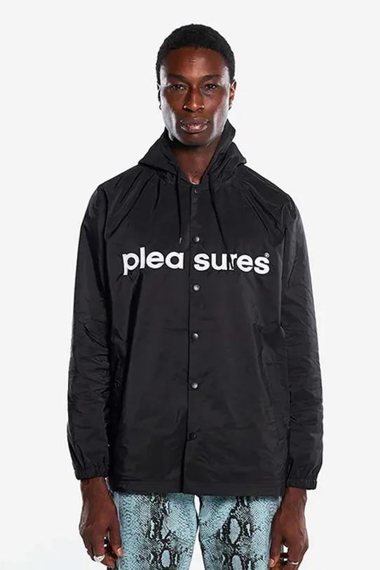 PLEASURES kurtka przeciwdeszczowa Keys Coaches Jacket