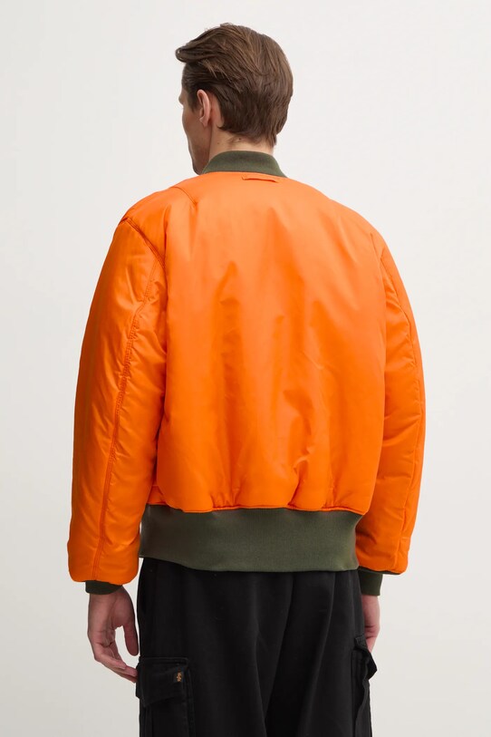 Двусторонняя куртка-бомбер Alpha Industries Ma-1 Reversible зелёный 100101.04