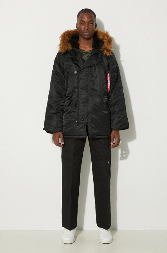 Bunda Alpha Industries N3B 100106 03 100106.03 černá AW23